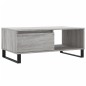 vidaXL Tavolino Salotto Grigio Sonoma 90x50x36,5 cm Legno Multistrato