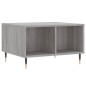 vidaXL Tavolino da Salotto grigio sonoma 60x50x36,5 cm in Multistrato