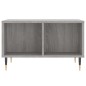 vidaXL Tavolino da Salotto grigio sonoma 60x50x36,5 cm in Multistrato