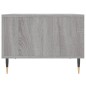 vidaXL Tavolino da Salotto grigio sonoma 60x50x36,5 cm in Multistrato