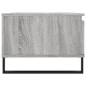 vidaXL Tavolino Salotto Grigio Sonoma 90x50x36,5 cm Legno Multistrato