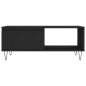 vidaXL Tavolino da Salotto Nero 90x50x36,5 cm in Legno Multistrato