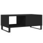 vidaXL Tavolino da Salotto Nero 90x50x36,5 cm in Legno Multistrato