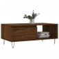 vidaXL Tavolino da Salotto Rovere Marrone 90x50x36,5 cm in Multistrato