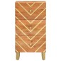 vidaXL Credenza Marrone e Nera 40x33,5x75cm in Legno Massello di Mango vidaXL Credenza Marrone e Nera 40x33,5x75cm in Legno Massello di Mango
