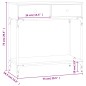vidaXL Tavolino Consolle Rovere Sonoma 75x34,5x75cm Legno Multistrato vidaXL Tavolino Consolle Rovere Sonoma 75x34,5x75cm Legno Multistrato