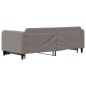 vidaXL Divano Letto con Letto Estraibile Tortora 90x200 cm in Tessuto