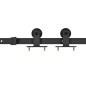 vidaXL Porta Scorrevole con Set Hardware 85x210 cm Legno Massello Pino vidaXL Porta Scorrevole con Set Hardware 85x210 cm Legno Massello Pino
