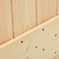 vidaXL Porta Scorrevole con Set Hardware 85x210 cm Legno Massello Pino