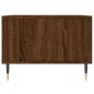 vidaXL Tavolino da Salotto Rovere Marrone 60x50x36,5 cm in Multistrato