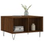 vidaXL Tavolino da Salotto Rovere Marrone 60x50x36,5 cm in Multistrato