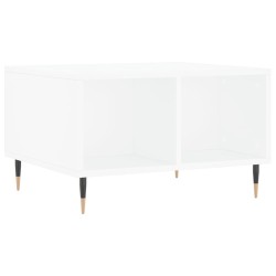 vidaXL Tavolino da Salotto Bianco 60x50x36,5 cm in Legno Multistrato