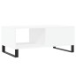 vidaXL Tavolino da Salotto Bianco 90x50x36,5 cm in Legno Multistrato