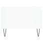 vidaXL Tavolino da Salotto Bianco 90x50x36,5 cm in Legno Multistrato