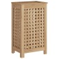 vidaXL Cesto del Bucato 35x25x60 cm in Legno Massello di Teak vidaXL Cesto del Bucato 35x25x60 cm in Legno Massello di Teak