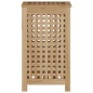 vidaXL Cesto del Bucato 35x25x60 cm in Legno Massello di Teak vidaXL Cesto del Bucato 35x25x60 cm in Legno Massello di Teak