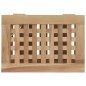 vidaXL Cesto del Bucato 35x25x60 cm in Legno Massello di Teak vidaXL Cesto del Bucato 35x25x60 cm in Legno Massello di Teak