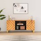 vidaXL Mobile Porta TV Marrone e Nero 105x33,5x46 cm in Legno di Mango vidaXL Mobile Porta TV Marrone e Nero 105x33,5x46 cm in Legno di Mango