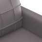 vidaXL Set di Divani 2 pz con Cuscini Grigio in Similpelle vidaXL Set di Divani 2 pz con Cuscini Grigio in Similpelle