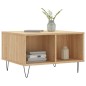 vidaXL Tavolino Salotto Rovere Sonoma 60x50x36,5 cm Legno Multistrato