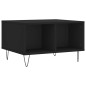 vidaXL Tavolino da Salotto Nero 60x50x36,5 cm in Legno Multistrato