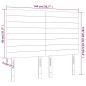 Testiere 4 pz Nere 72x5x78/88 cm in Velluto Testiere 4 pz Nere 72x5x78/88 cm in Velluto