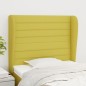 Testiera ad Orecchio Verde 93x23x118/128 cm in Tessuto Testiera ad Orecchio Verde 93x23x118/128 cm in Tessuto