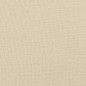vidaXL Divano Letto Estraibile con Materassi Crema 100x200 cm Tessuto vidaXL Divano Letto Estraibile con Materassi Crema 100x200 cm Tessuto