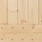 vidaXL Porta Scorrevole con Set Hardware 85x210 cm Legno Massello Pino