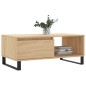 vidaXL Tavolino Salotto Rovere Sonoma 90x50x36,5 cm Legno Multistrato