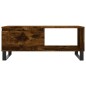 vidaXL Tavolino da Salotto Rovere Fumo 90x50x36,5 cm Legno Multistrato