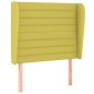 Testiera ad Orecchio Verde 93x23x118/128 cm in Tessuto Testiera ad Orecchio Verde 93x23x118/128 cm in Tessuto