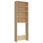 vidaXL Mobile per Lavatrice Rovere Sonoma 64x24x190 cm vidaXL Mobile per Lavatrice Rovere Sonoma 64x24x190 cm