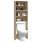 vidaXL Mobile per Lavatrice Rovere Sonoma 64x24x190 cm vidaXL Mobile per Lavatrice Rovere Sonoma 64x24x190 cm
