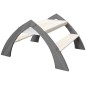 AXI Tavolo da Picnic per Bambini Delta Grigio e Bianco A031.023.00 AXI Tavolo da Picnic per Bambini Delta Grigio e Bianco A031.023.00