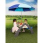 AXI Tavolo da Picnic per Bambini Delta Grigio e Bianco A031.023.00 AXI Tavolo da Picnic per Bambini Delta Grigio e Bianco A031.023.00
