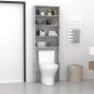 vidaXL Mobile per Lavatrice Grigio Cemento 64x24x190 cm vidaXL Mobile per Lavatrice Grigio Cemento 64x24x190 cm