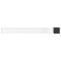 Gabbia per Polli Antracite 1000x91x100 cm Acciaio Zincato Gabbia per Polli Antracite 1000x91x100 cm Acciaio Zincato