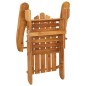 Sedie da Giardino Adirondack 2pz in Legno Massello di Acacia Sedie da Giardino Adirondack 2pz in Legno Massello di Acacia