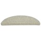 vidaXL Tappeti Autoadesivi Scale Aspetto Sisal 15 pz 56x17x3cm Grigi vidaXL Tappeti Autoadesivi Scale Aspetto Sisal 15 pz 56x17x3cm Grigi