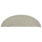 vidaXL Tappeti Autoadesivi Scale Aspetto Sisal 15 pz 56x17x3cm Grigi vidaXL Tappeti Autoadesivi Scale Aspetto Sisal 15 pz 56x17x3cm Grigi