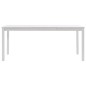 vidaXL Tavolo da Pranzo Bianco 180x90x73 cm in Legno di Pino vidaXL Tavolo da Pranzo Bianco 180x90x73 cm in Legno di Pino