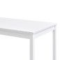 vidaXL Tavolo da Pranzo Bianco 180x90x73 cm in Legno di Pino vidaXL Tavolo da Pranzo Bianco 180x90x73 cm in Legno di Pino