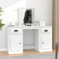 Toeletta con Specchio Bianco 130x50x132,5 cm Toeletta con Specchio Bianco 130x50x132,5 cm