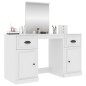 Toeletta con Specchio Bianco 130x50x132,5 cm Toeletta con Specchio Bianco 130x50x132,5 cm