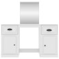 Toeletta con Specchio Bianco 130x50x132,5 cm Toeletta con Specchio Bianco 130x50x132,5 cm