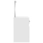 Toeletta con Specchio Bianco 130x50x132,5 cm Toeletta con Specchio Bianco 130x50x132,5 cm
