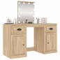Toeletta con LED Rovere Sonoma 130x50x132,5 cm Toeletta con LED Rovere Sonoma 130x50x132,5 cm