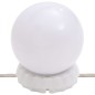 Toeletta con LED Grigio Cemento 130x50x132,5 cm Toeletta con LED Grigio Cemento 130x50x132,5 cm