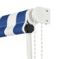 Tenda da Sole Retrattile 200x150 cm Blu e Bianco Tenda da Sole Retrattile 200x150 cm Blu e Bianco